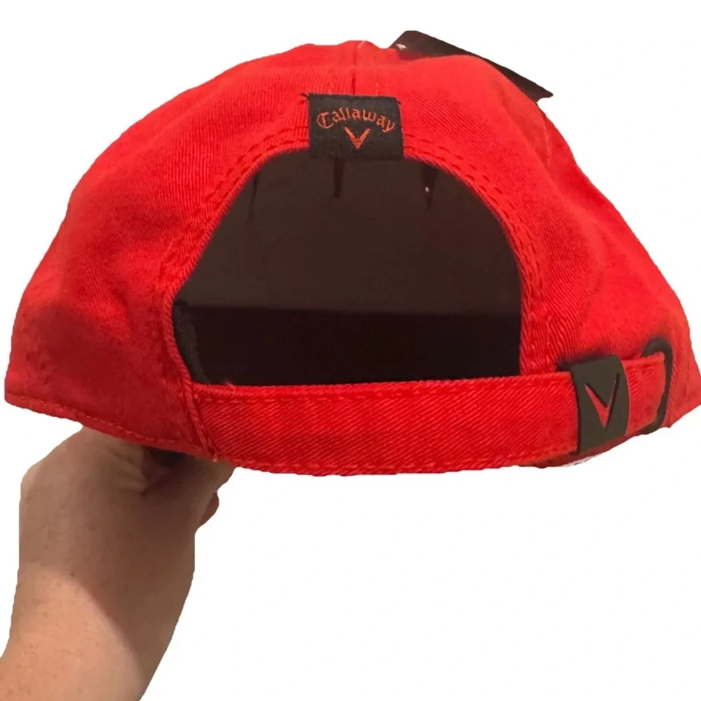 Callaway Bright Red Golf Cap - Picture 4 of 5